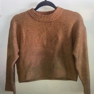 Warm Tan Kids Sweater